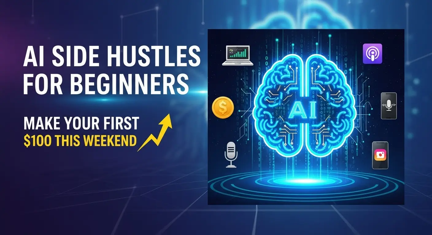 AI side hustles for beginners