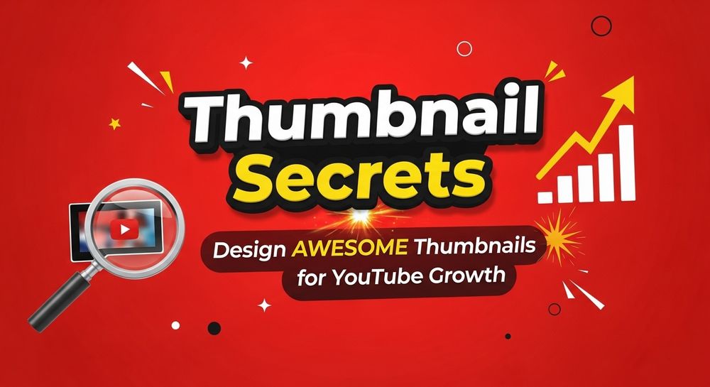 Thumbnail Secrets: Design AWESOME Thumbnails for YouTube Growth