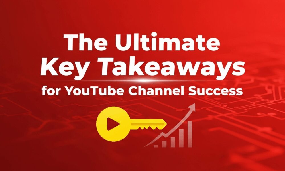 The Ultimate Key Takeaways for YouTube Channel Success