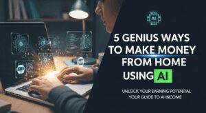 5 Genius Ways to Make Money from Home Using AI