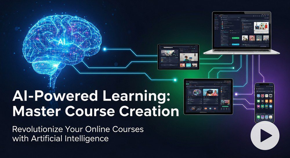 Online Course Creation & AI-Powered Learning Modules