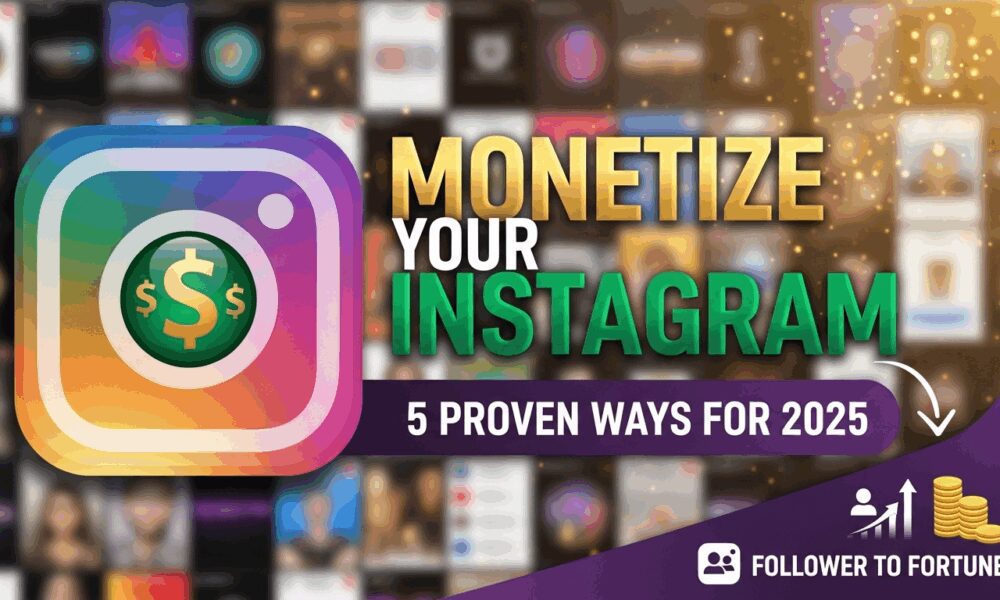 monetize your Instagram